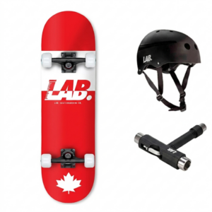 Combo Skate completo Maple Canadiense + casco + Llave T